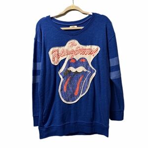 The Rolling Stones up cycle long sleeve shirt